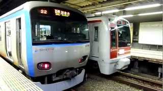 【HD】相鉄 忙しい駅【二俣川駅】 SagamiRailway【Hutamatagawa Station】 [upl. by Anoed162]