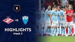 Highlights Spartak vs Nizhny Novgorod 12  RPL 202122 [upl. by Ongineb977]