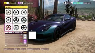 Forza Horizon 5 ferrari F12 berlinetta TUNING AND DESIGNING [upl. by Twelve]