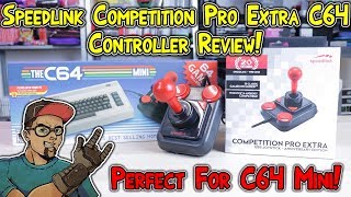 C64 Mini Is Great With A Quality Controller SpeedLink Anniversary Edition Competition Pro Extra [upl. by Ressan]