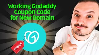 Godaddy Coupon Code for New Domain 2024 [upl. by Latham]