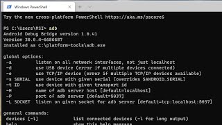 ADB amp FASTBOOTHow to install Android SDK Platform Tools on Latest Windows 10 2004 or Higher [upl. by Tavis652]