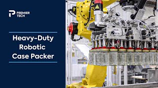 HeavyDuty Robotic Case Packer  CHRONOS CPB Series [upl. by Atinuahs]