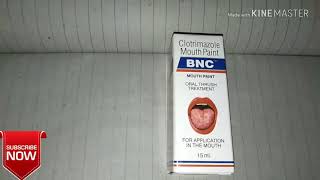 BNC mouth paint review in hindi मुंह के छालो जलन को तुरन्त ठीक करे [upl. by Reerg]