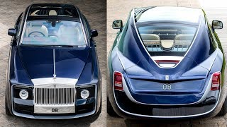 Rolls Royce Sweptail Official Video WOW 12 Million Bespoke Rolls Royce Phantom 2018 CARJAM [upl. by Arrait]