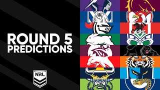 NRL Round 5 Predictions 2024 [upl. by Machos131]