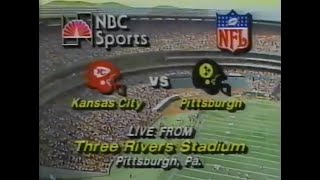 1981 Week 1  Chiefs vs Steelers [upl. by Jenna]