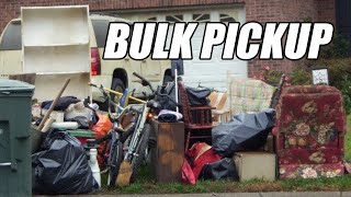 MASSIVE Bulk Trash Pickup Day [upl. by Bengt]