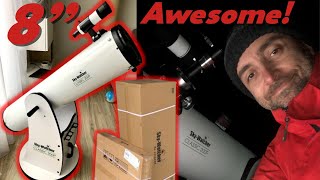 LOVE at First Sight  Telescope SkyWatcher Classic 200p 8quot Dobsonian  Unboxing amp Assembly [upl. by Norrab]