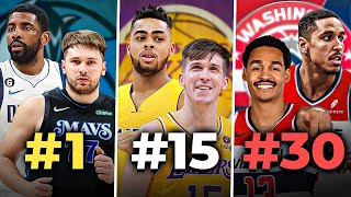 Ranking the Top 30 Backcourts in the NBA [upl. by Tizes]