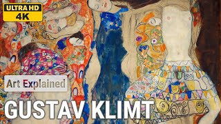 Gustav Klimt A collection of 10 oil paintings with title and year 19171918 4K [upl. by Rednave233]