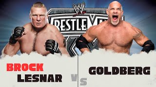 WWE2K24 “The Beast” Brock Lesnar Vs Goldberg [upl. by Isman]