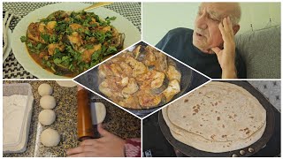 Rumali Roti recipe Step by step Shangari fish salan Sardion ki zabardast dish Abu Ji ke batain [upl. by Pas]