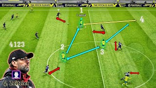 UNSTOPPABLE‼️ How to CRUSH Your Opponent with G Zeitzlers manager and 4123 Formation [upl. by Aubine]