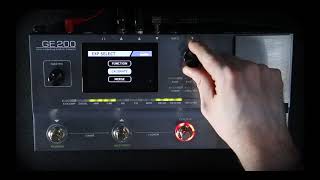 MOOER GE200 Tutorial Part  3 EXP and MERGE [upl. by Kcirdderf]