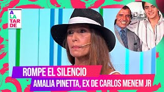 Amalia Pinetta madre de Antonella Menem cuenta su desgarradora verdad  A LA TARDE [upl. by Shandy918]