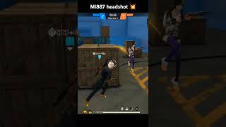 Fir se m887 headshot 💥 trendingshorts aimbotfreefire freefireclipes freefire [upl. by Meer83]