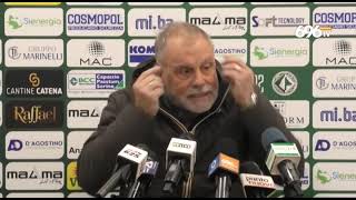 Avellino Braglia sbotta in conferenza stampa [upl. by Biel]