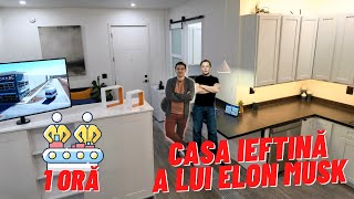 Casa ieftină de 36mp a lui Elon Se montează întro oră [upl. by Elwyn]