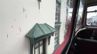 Welshpool 1940s on the double decker bus [upl. by Yllas]