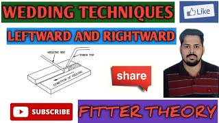 WELDING METHOD  LEFTWARD METHOD RIGHTWARD METHOD BACK AND FORE HAND WELDING [upl. by Paver988]