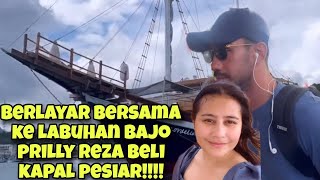 🔴REZA RAHARDIAN BAWA PRILLY BERLAYAR KE LABUHAN BAJOMASYAALLAH SOSWEET [upl. by Imoin]