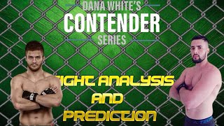 Contender Series Vadym Kutsyi vs Daniel Frunza Fight Analysis amp Prediction Week 7 [upl. by Auhesoj142]