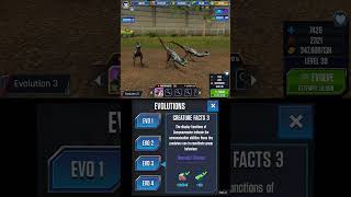 NEW HYBRID COMPSOVENATOR ALL EVOLUTION  Jurassic World The Game [upl. by Yuh313]