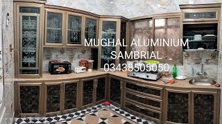 ALUMINIUM KITCHEN CABINET NEW MODERN DESIGN [upl. by Norbert]