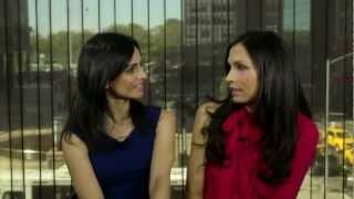 Celeb Spotlight Famke Janssen Interview [upl. by Ahseneuq61]