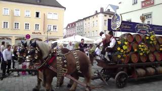 Frühlingsfest Parade Deggendorf Germany [upl. by Eelyrehc]