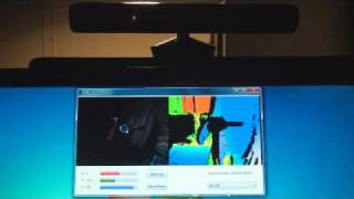 Windows Kinect DriverSDK  WPFC Sample App [upl. by Gutow495]