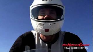 The Helmet Center Nolan N90 Helmet Real Ride Review  TheHelmetCentercom [upl. by Sset]