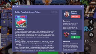 Battle Royale amp Armor Trims and more Updates in Roblox Bedwars [upl. by Oremo]