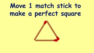 Match stick puzzle  Puzzles with Answer  Feed Brain with Prema [upl. by Olga]