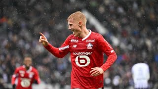 Hákon Arnar Haraldsson  Highlights and Skills  The Future of Losc Lille [upl. by Acinot662]