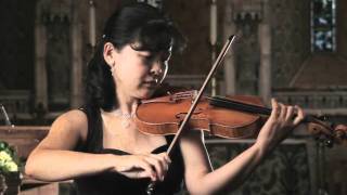 Bach Sonata No1 for solo violin 1st movement  Adagio  Miho Hakamata [upl. by Agbogla]