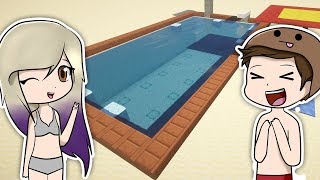 MINECRAFT LYNIEL PISCINA NOOB VS PRO [upl. by Ley595]