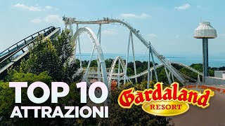 TOP 10 attrazioni migliori a GARDALAND [upl. by Fernald]