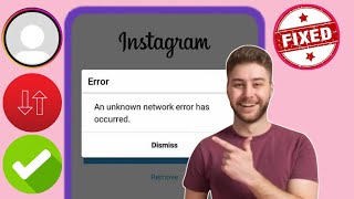 Como corrigir o erro de rede desconhecido do Instagram Ocorreu um problema Solve [upl. by Laeria]