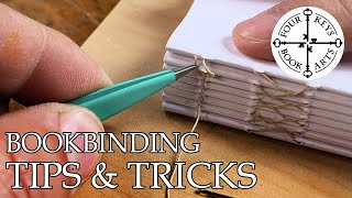 Bookbinding Tips amp Tricks  14 Helpful Hints  Things I Wish I Knew When I Started [upl. by Kaufman]