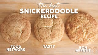 I Tried 3 Snickerdoodle Recipes and Picked the Best One Food Network Tasty and Bon Appetit [upl. by Enohs794]