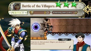 Langrisser M  Landius Gate of Fate 3  Battle of the Villagers [upl. by Janene763]