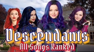 Descendants  All Songs Ranked [upl. by Kylila]