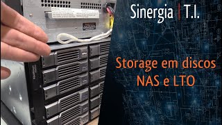 Storage HDs NAS ou LTO para Backup   Tirem suas próprias conclusões [upl. by Noffets999]