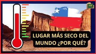 ¿POR QUÉ EL DESIERTO DE ATACAMA ES TAN SECO 🏜️ [upl. by Aicilra]