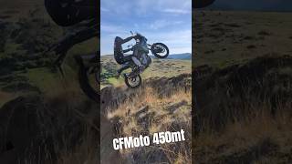 Testing the new CFMoto 450mt 😍 CFMOTOOFFICIAL cfmotoaustralia adventurebike cfmoto450sr [upl. by Nairot]