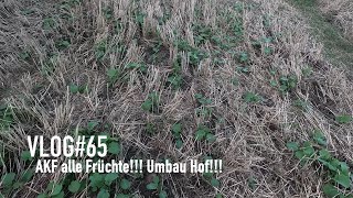 VLOG65 AKF alle Früchte Umbau Hof [upl. by Horlacher]