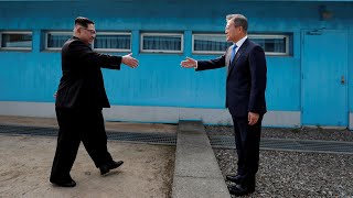 Key moments from historic Korean summit [upl. by Zacharias]