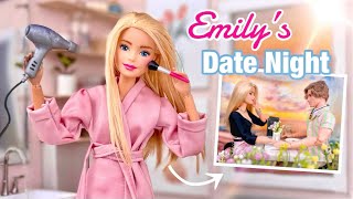 Emily Gets Ready for Date Night GRWM  Emilys Vlog [upl. by Euqinaj]